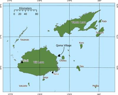 Spatial use of marine resources in a rural village: A case study from Qoma, Fiji